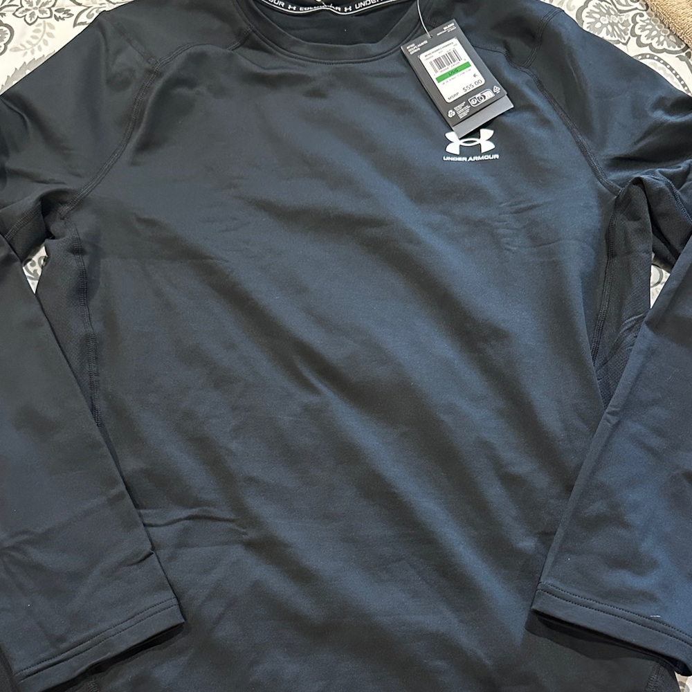 Under Armour Men's black coldgear Long Sleeve